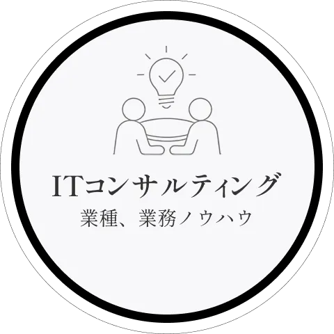 ITコンサルティング 業種、業務ノウハウ